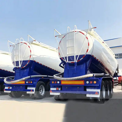 40ton 50ton Dry Bulk Cement Tanker Trailer V Shape Carrier Tanker Semi Trailer