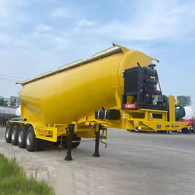 2/3/4 แอ็กซ์ 40 M3 45 CBM รถบรรทุกซีเมนต์ซับซ้อน ขับขนของขนส่ง